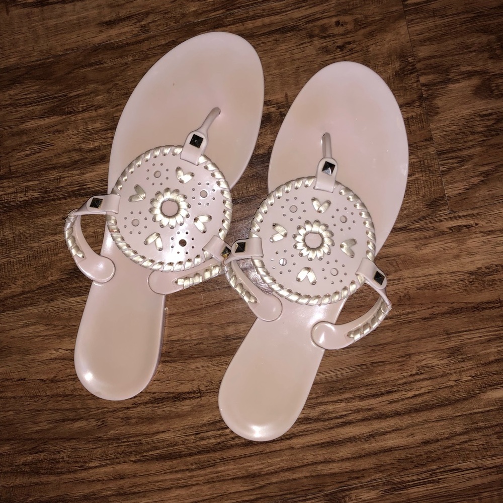 Jack Rodgers Georgica Jelly in Blush